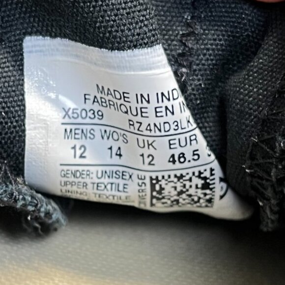 Converse Chuck Taylor All Star Ox Mens Size 12 Black Athletic Shoes Sneakers - Picture 9 of 10